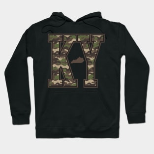 Kentucky KY Camoflauge Hoodie